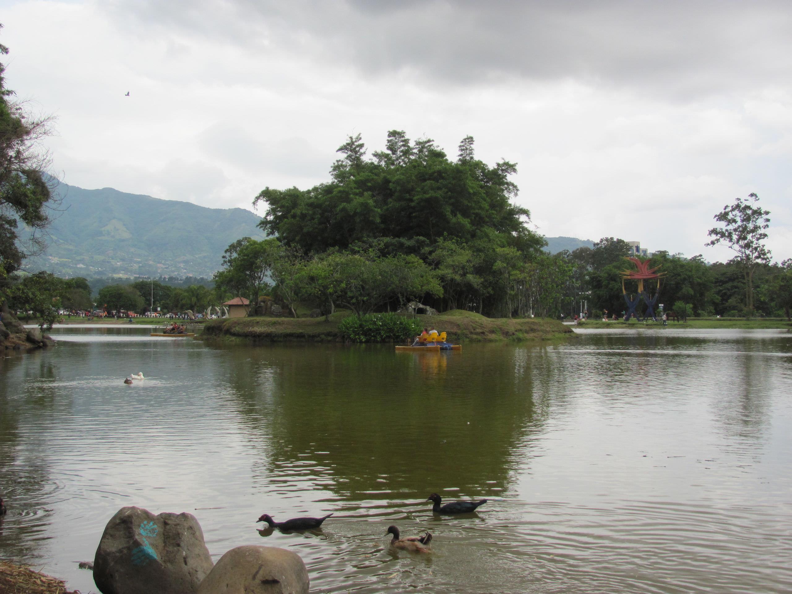 Im Tretboot, in Seenot...