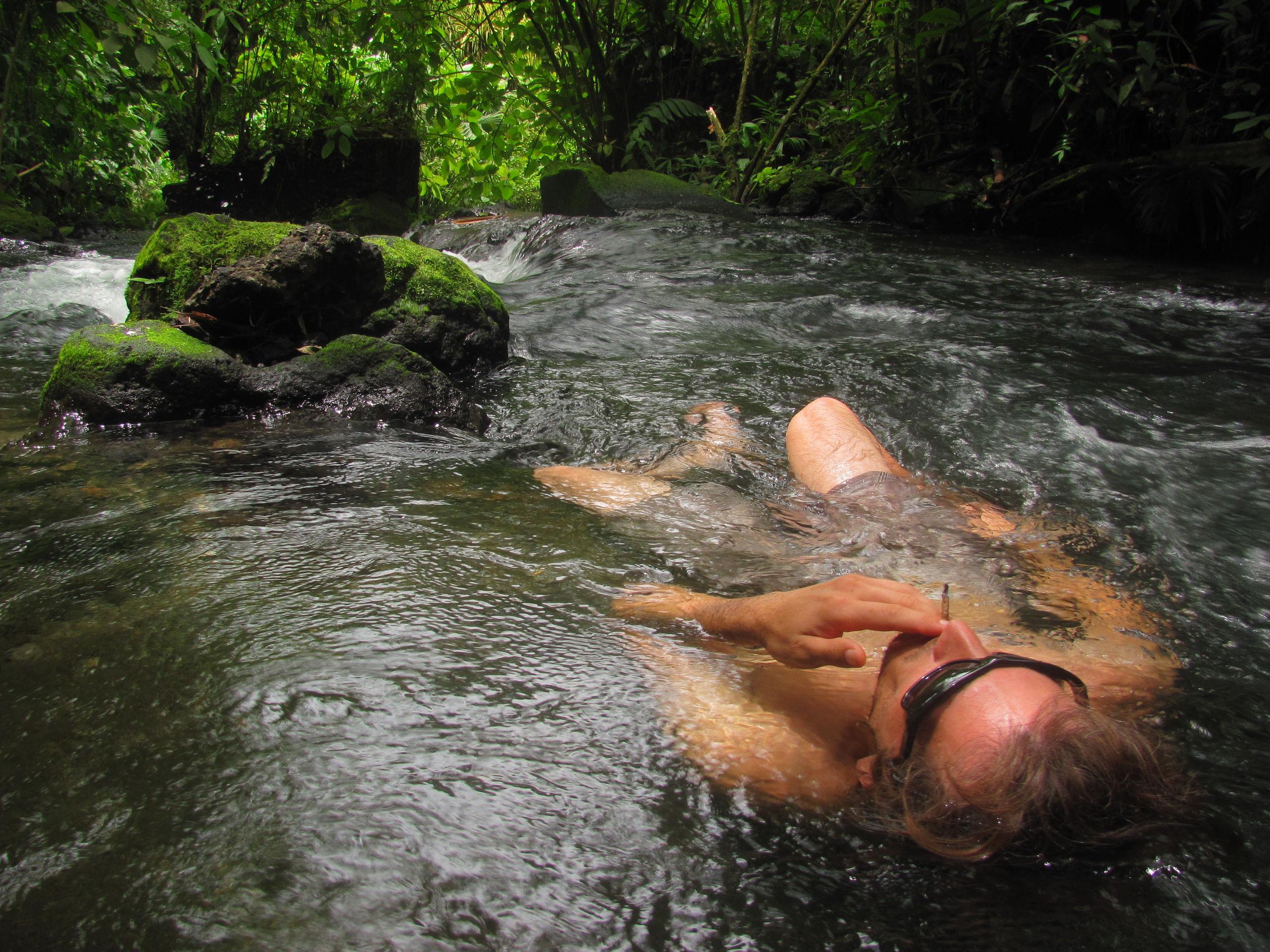 Bei 35 Grad Wassertemperatur langsam ziehen lassen