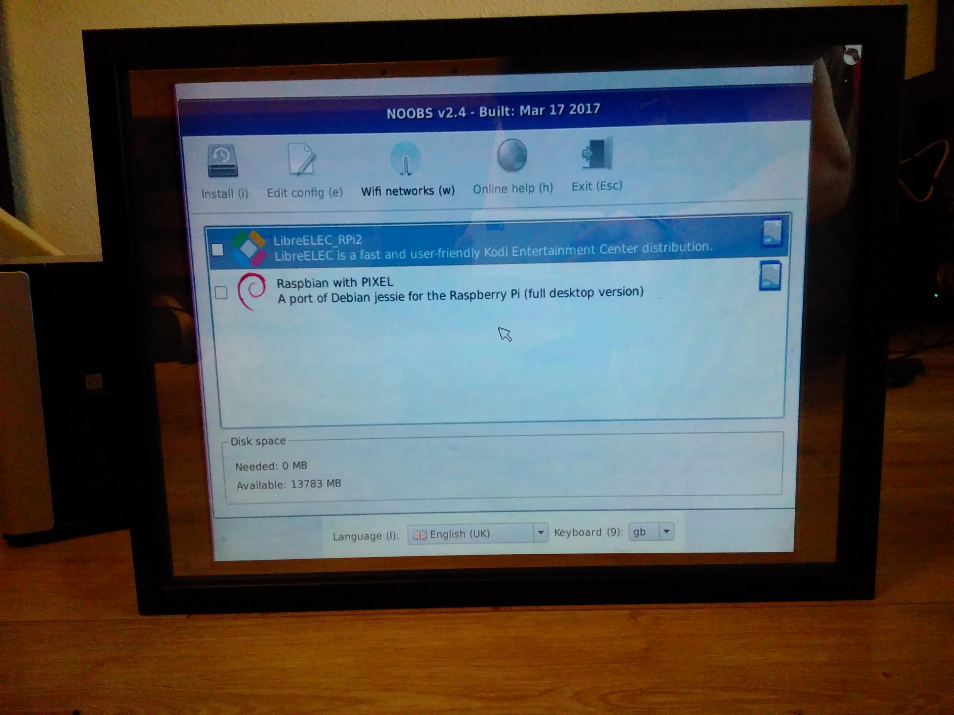 Installing the OS