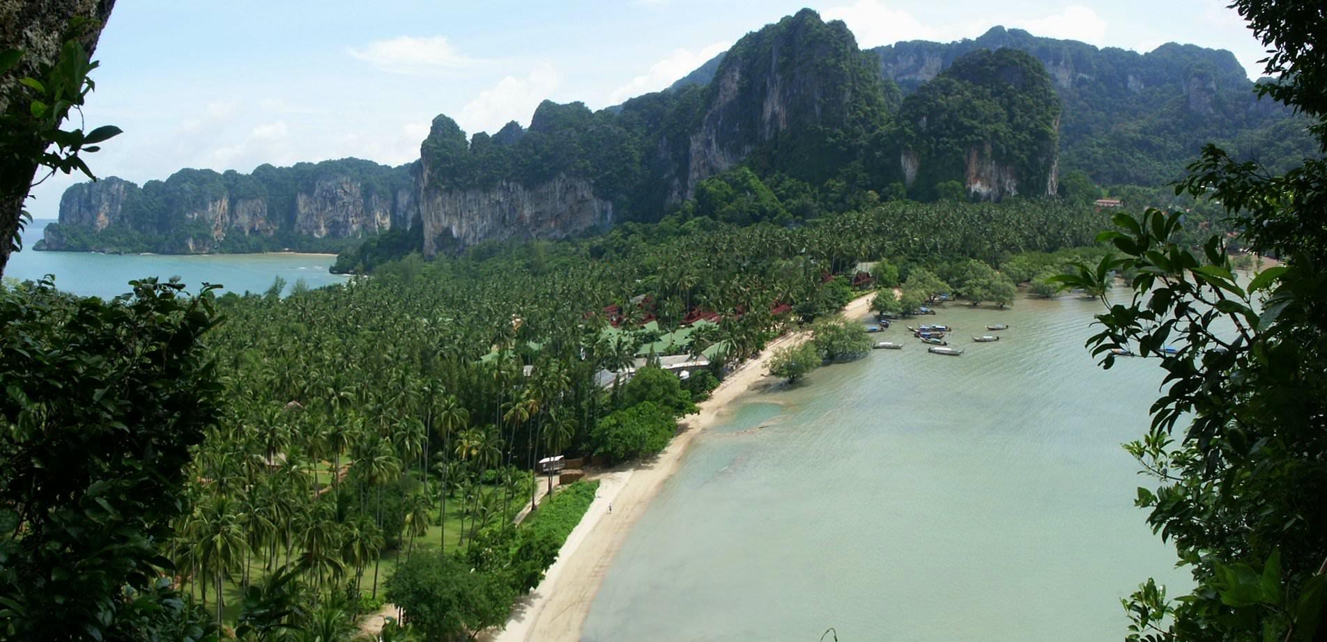 Blick über Krabi