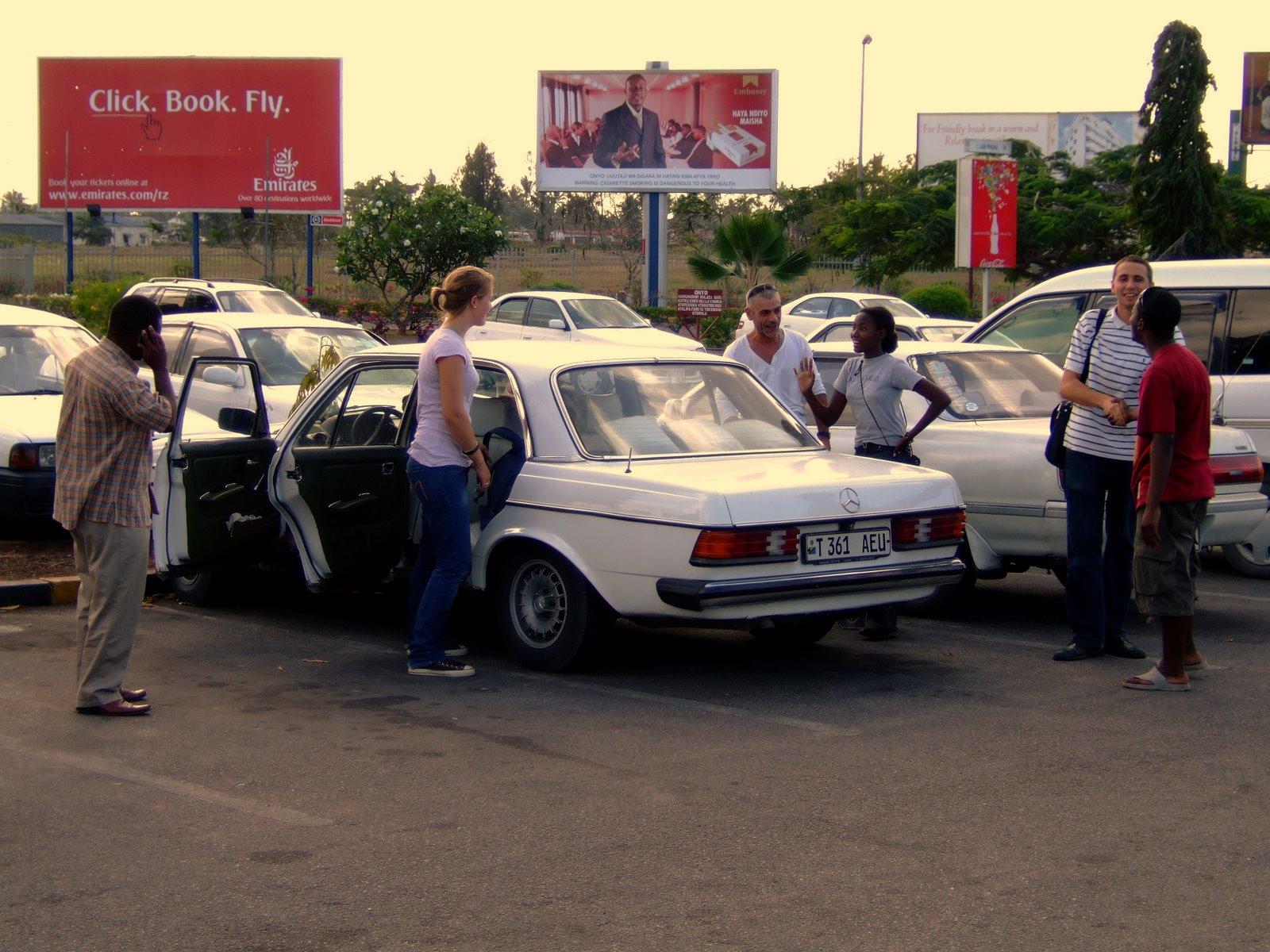 Arriving in Daressalam