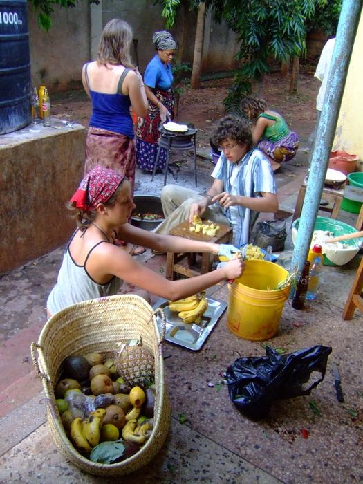A normal day in the kitchen