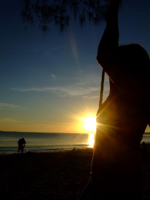 Early in the morning