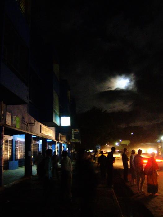 Nacht über Morogoro