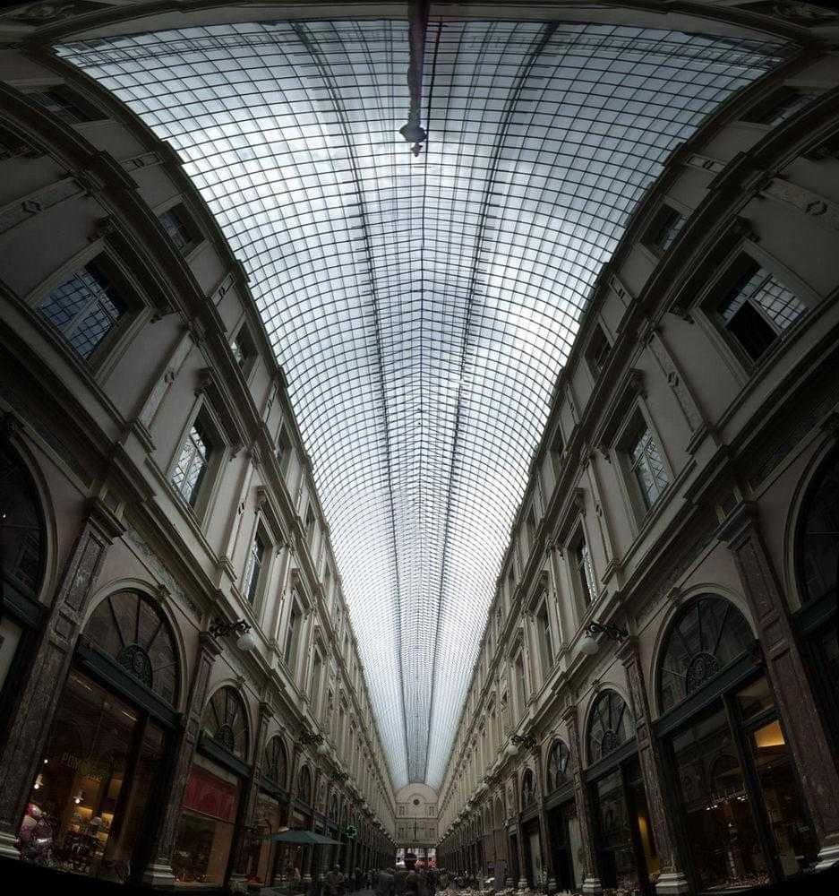 Shopping alley in Brusseles
