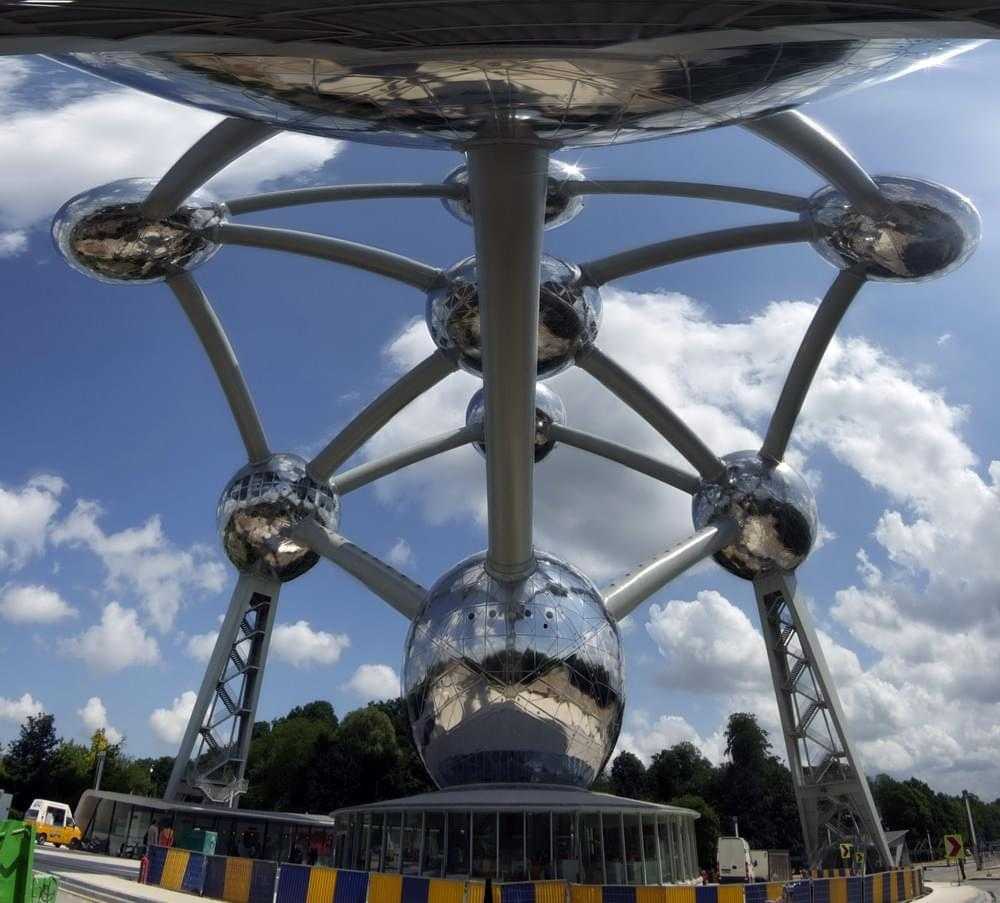 The famous Atomium in Brusseles