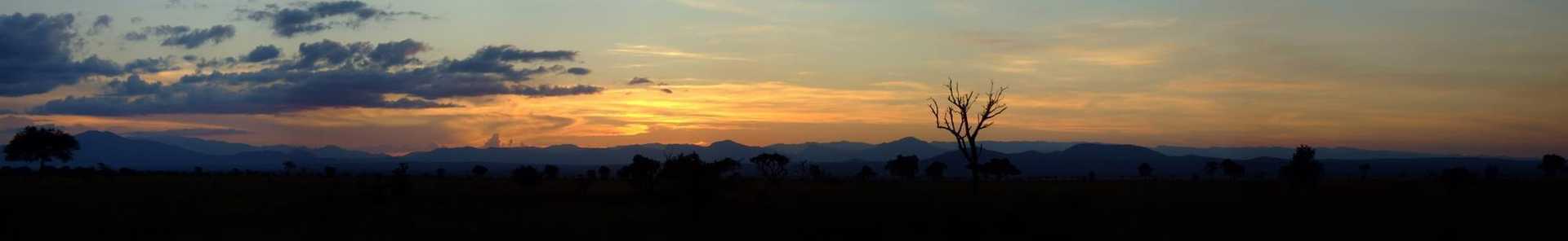 Sunset in Mikumi National Park