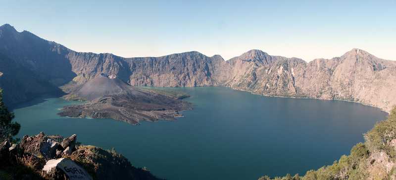 View from Mount Rinjani
