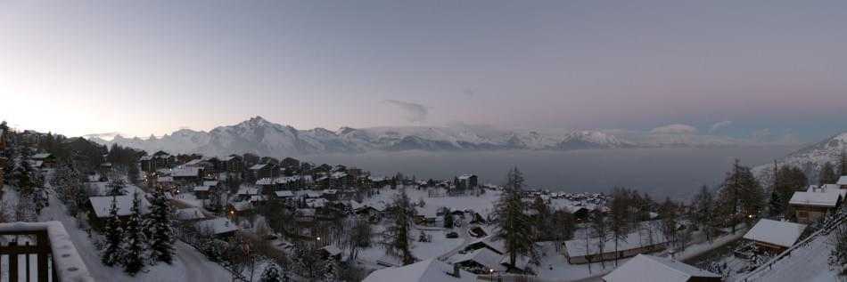 View of Haute Nendaz, Suisse