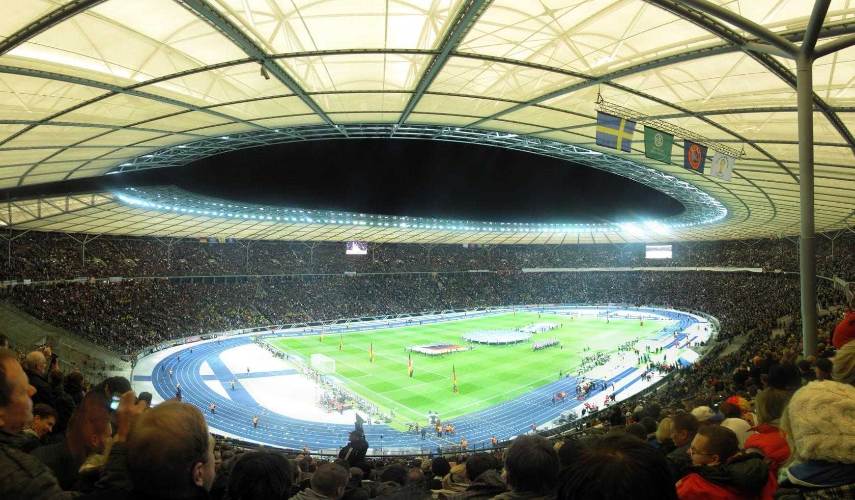 Berlin Olympic Stadium Germany vs Sweden