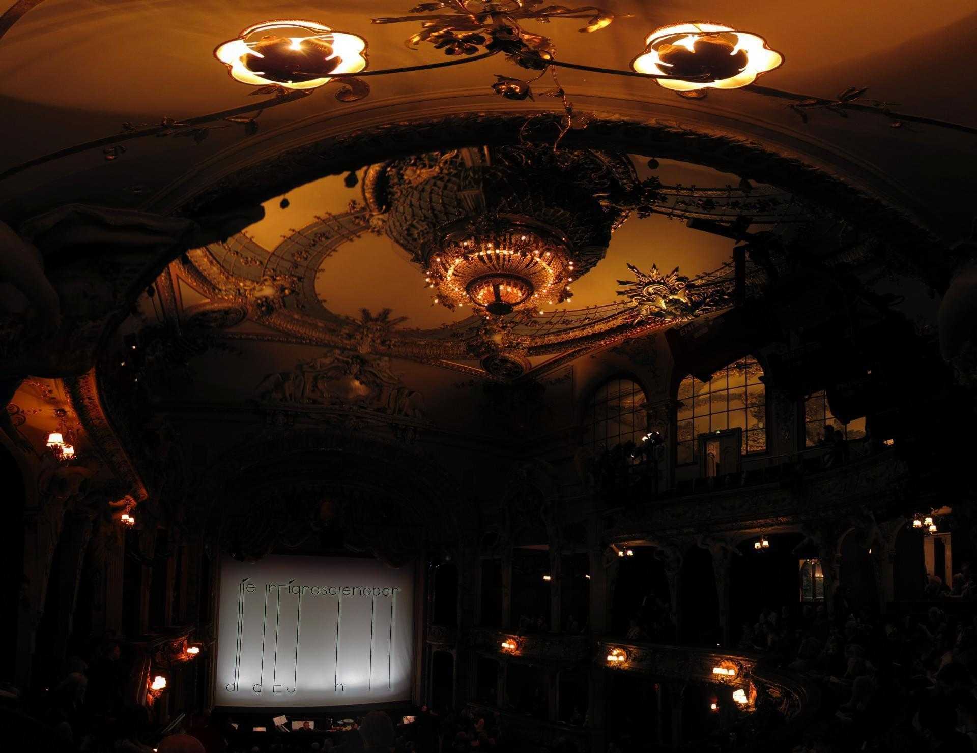 Berliner Ensemble theater playing The Threepenny Opera