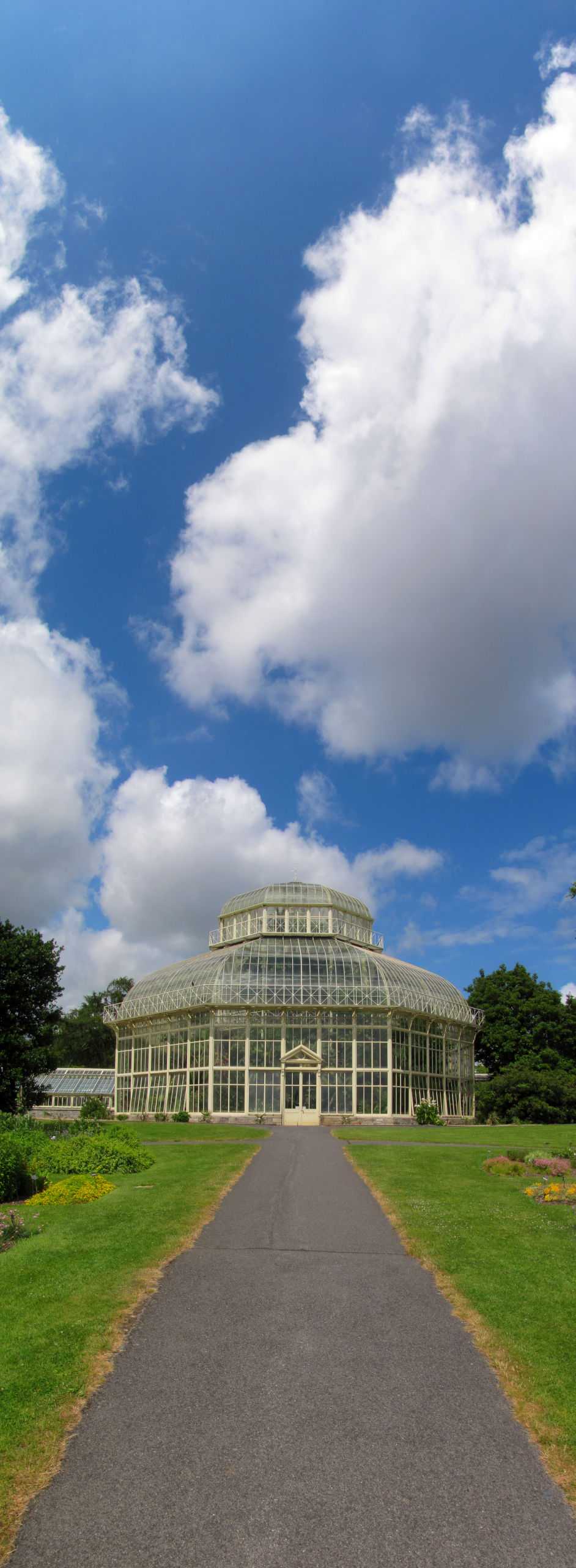Greenhouse in Dublins National Botanic Gardens of Ireland