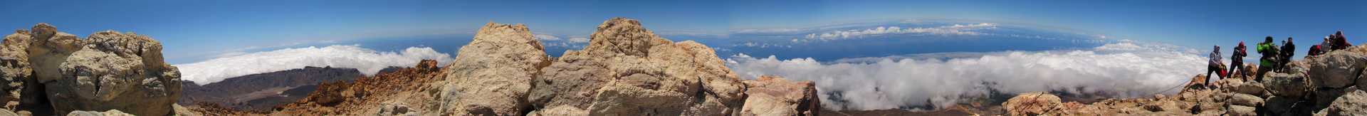 On top of Tenerifes highest mountain, the Teide